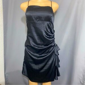 Cindy USA Black Vintage Y2K Dress Size 2XL 90’s Spaghetti Strap Dress